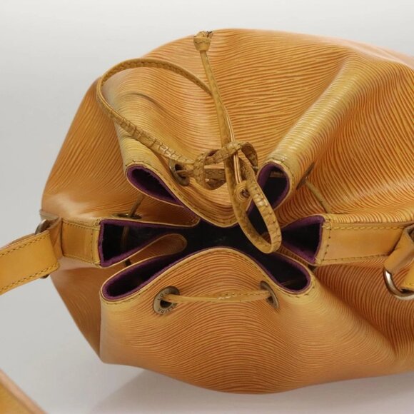 LOUIS VUITTON Epi Petit Noe Shoulder Bag Yellow - Picture 6 of 15